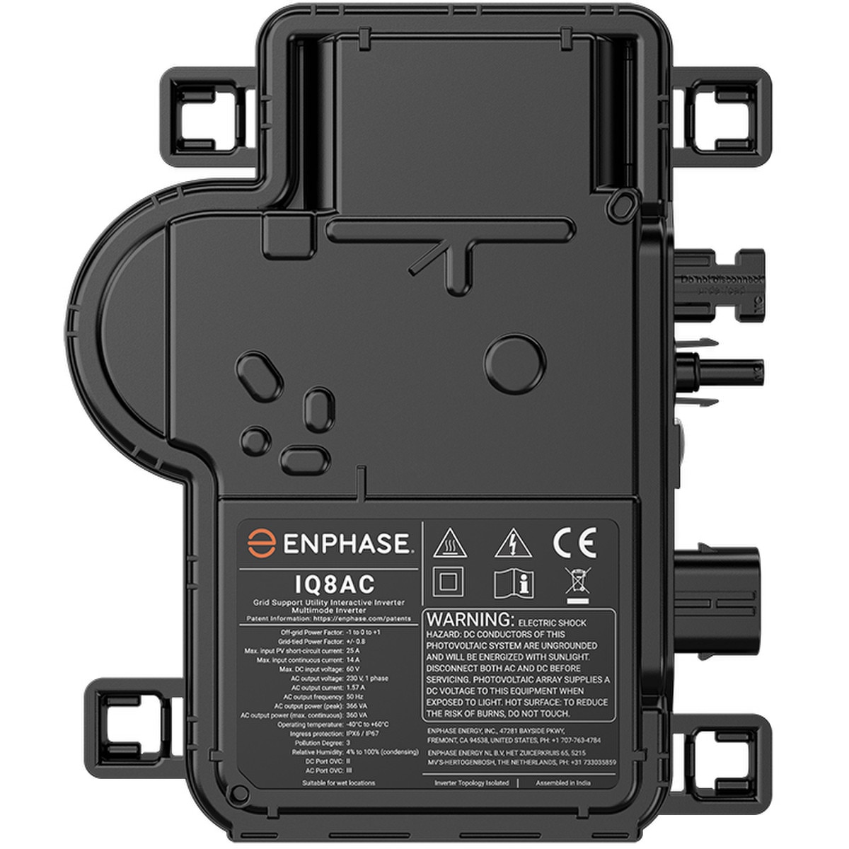 Enphase IQ8AC 366VA Single-Phase Microinverter