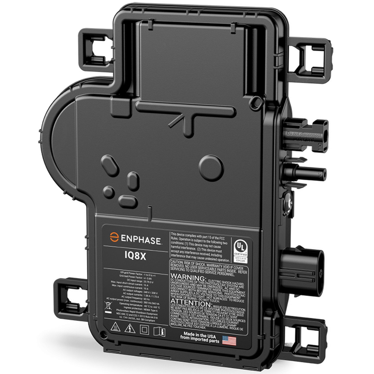 Enphase IQ8X 380W Domestic Content Microinverter
